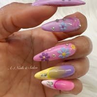 A-1 Nails & Salon - permanent makeup work
