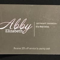 Abby Elizabeth Cosmetics - permanent makeup work