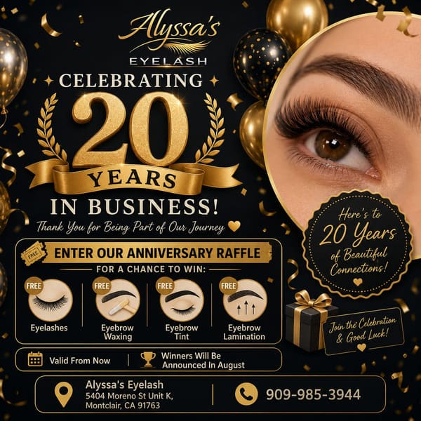 Alyssa's Eyelash - permanent makeup in Montclair, CA
