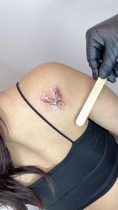 Areola Tattoo result by Diosa Ink & Academy (Microblading & Fine line Tattoo Academy) in Rialto, CA