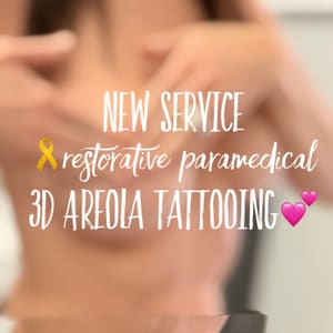 Areola Tattoo result by HadleyBrows Studio in Saginaw, MI