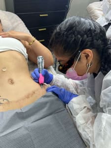Areola Tattoo result by Sublime Artistry in Brooklyn Heights, NY