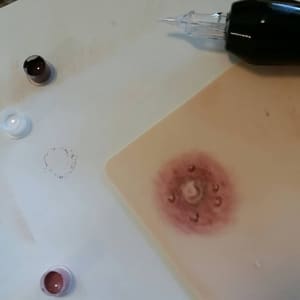 Areola Tattoo result by Sweet Expression Brows in Colton, CA