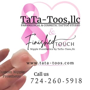 Areola Tattoo result by TaTa-Toos,llc in Canonsburg, PA