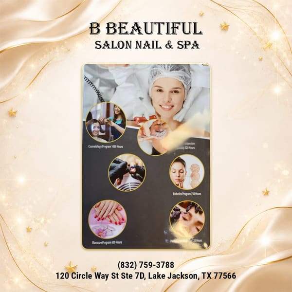 B-Beautiful Salon Nail & Spa - permanent makeup in Lake Jackson, TX
