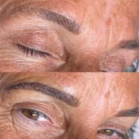 Blade and Shade Customized Brows - permanent makeup work
