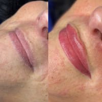 Bladed Beauty - permanent makeup work
