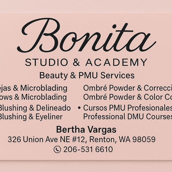 Bonita Studio & Academy - permanent makeup in Renton, WA