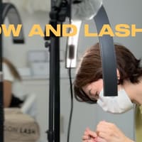 brow and lash up - permanent makeup work