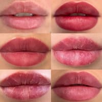 Brow and pout - permanent makeup work