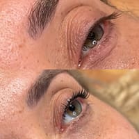 Brows and Lashes by Erika C. - permanent makeup work