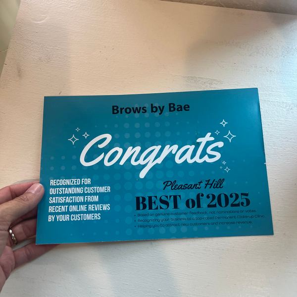 Brows by Bae - permanent makeup in Pleasant Hill, CA