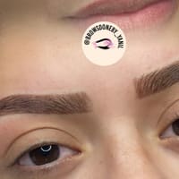 Brows done by yanil - permanent makeup work