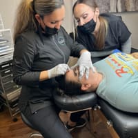 Brows Embroidered - permanent makeup work