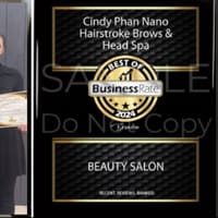 Cindy Phan Nano Hairstroke Brows & Head Spa - permanent makeup work