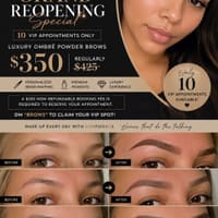 Cliche Brows LLC - permanent makeup work
