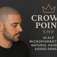 Crown Point Scalp Micropigmentation - permanent makeup work