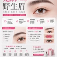 专业野生眉纹绣 Dbw Brow Artistry - permanent makeup work