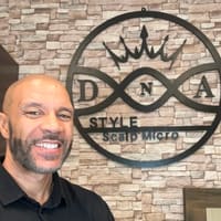DNA Style Scalp Micro - permanent makeup work
