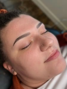 Eyebrow Tattoo result by 11:11 Cosmetic Tattoo in Sumner, WA