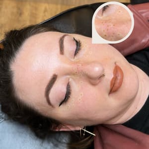 Eyebrow Tattoo result by 11:11 Cosmetic Tattoo in Sumner, WA