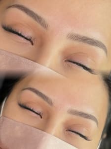 Eyebrow Tattoo result by 11:11 Cosmetic Tattoo in Sumner, WA