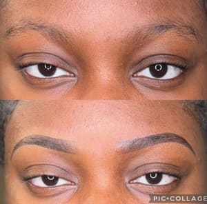 Eyebrow Tattoo result by 1st.elegance in Miramar, FL