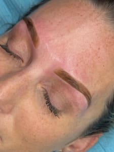 Eyebrow Tattoo result by 208 Brows & Ink in Eagle, ID