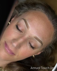 Eyebrow Tattoo result by 208 Brows & Ink in Eagle, ID