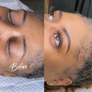 Eyebrow Tattoo result by 320 Brow Studio in Benbrook, TX