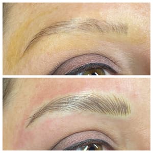 Eyebrow Tattoo result by 3D Brow Artistry Inc. in Brighton, MI