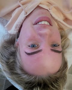 Eyebrow Tattoo result by 3D Brows Barbers & Beyond By Eta'JJ in Crestwood, IL