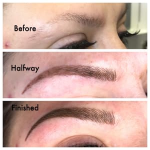 Eyebrow Tattoo result by 3D Brows in Draper, UT