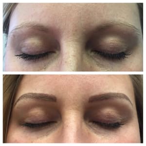 Eyebrow Tattoo result by 3D Brows in Draper, UT