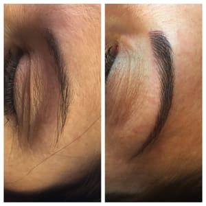 Eyebrow Tattoo result by 3D Brows in Draper, UT