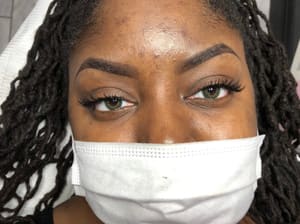 Eyebrow Tattoo result by 3D BROWS & LASHES - Permanent Makeup & Lash Extension Studio in Largo, FL