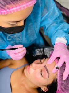 Eyebrow Tattoo result by 3D BROWS & LASHES - Permanent Makeup & Lash Extension Studio in Largo, FL