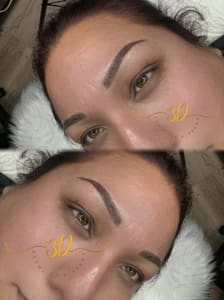 Eyebrow Tattoo result by 3D Brows Microblading Studio in Fairfax, VA