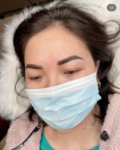 Eyebrow Tattoo result by 3D Brows Microblading Studio in Fairfax, VA
