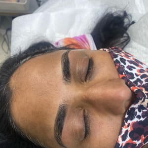Eyebrow Tattoo result by 3D Eyebrow Microblading by Tiffany $195 (reg $280) Microblading Mon-Thurs in Santa Ana, CA