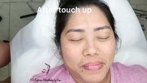 Eyebrow Tattoo result by 3D Eyebrows by Kim Aesthetic Beauty in Anaheim, CA