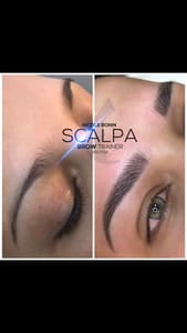 Eyebrow Tattoo result by 3D Feather Brows by Nicole in Rochester, NY
