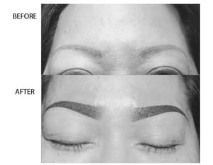 Eyebrow Tattoo result by 3D Permanent Makeup in Jacksonville, FL