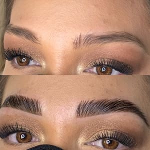 Eyebrow Tattoo result by 3DBrows (Tattoo & Body Piercing) in Indio, CA