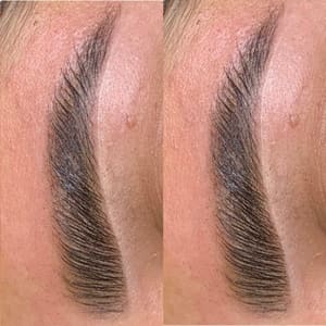 Eyebrow Tattoo result by 3DBrows (Tattoo & Body Piercing) in Indio, CA