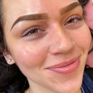 Eyebrow Tattoo result by 406 Aesthetics INK in Helena, MT