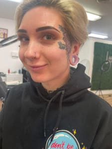 Eyebrow Tattoo result by 406 Aesthetics INK in Helena, MT