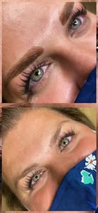 Eyebrow Tattoo result by 417 Cosmetics in Springfield, MO