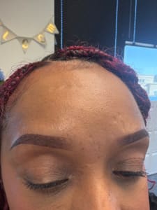 Eyebrow Tattoo result by 529 Artistry LLC in Gastonia, NC