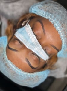 Eyebrow Tattoo result by 716 artistry llc in Atlanta, GA